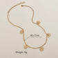 Accessories Simple Thin Chain Alloy Butterfly Pendant Necklace Female Clavicle Chain Jewelry