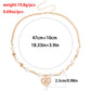 Retro Imitation Pearl Clavicle Chain Stitching Personality Hot Girl Necklace Simple Geometric Love Trend Metal Necklace