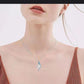 Explosive Mermaid Tail Pearl Pendant Necklace Female Niche Design Sense Jewelry Jewelry Gift
