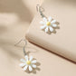 Temperament Resin Daisy Earrings Summer Fashion Net Red Flower Stud Earrings Female Jewelry
