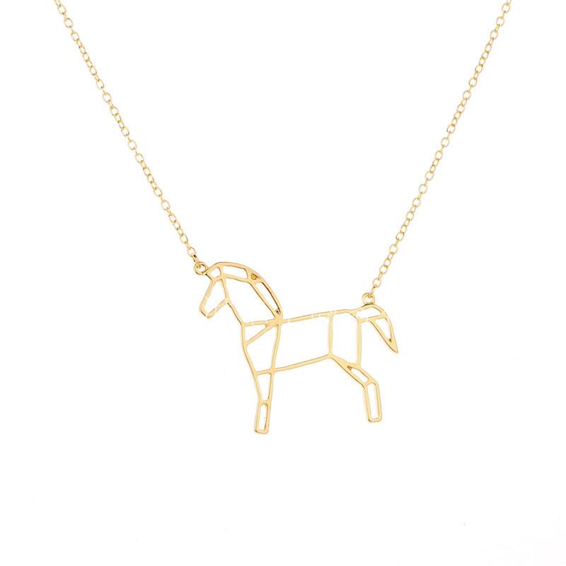 Year Jewelry Unicorn Pony Necklace Pendant
