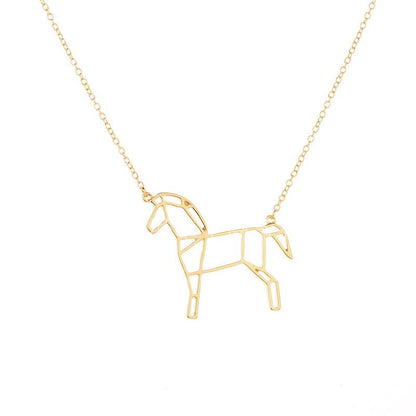 Year Jewelry Unicorn Pony Necklace Pendant