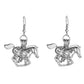 Pegasus Luminous Earring Necklace Set Halloween Hip Hop Animal Earrings Pendant Jewelry
