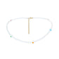 Fashion Personality Creative Handmade Baroque Small Flower Short Clavicle Chain Simple Pearl Necklace For Women