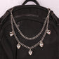 Jewelry Versatile Street Shot Women's Bag Accessories Chain Butterfly Double Chain Business Temperament Bag Chain