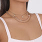 N151 Niche clavicle necklace butterfly claw chain sweet necklace stacked popular street shooting necklace