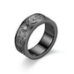 Fashionable sun, moon and stars titanium steel couple ring personality men's stainless steel ring