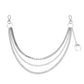Jewelry hip-hop personality metal crescent pendant waist chain punk all-match multi-layer chain pants chain