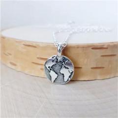 Jewelry Ireland Country Map Personality Jewelry Necklace Hot Style