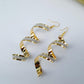 Long Fashion Earrings Frosted Spiral Earrings Earrings Accessories Jewelry