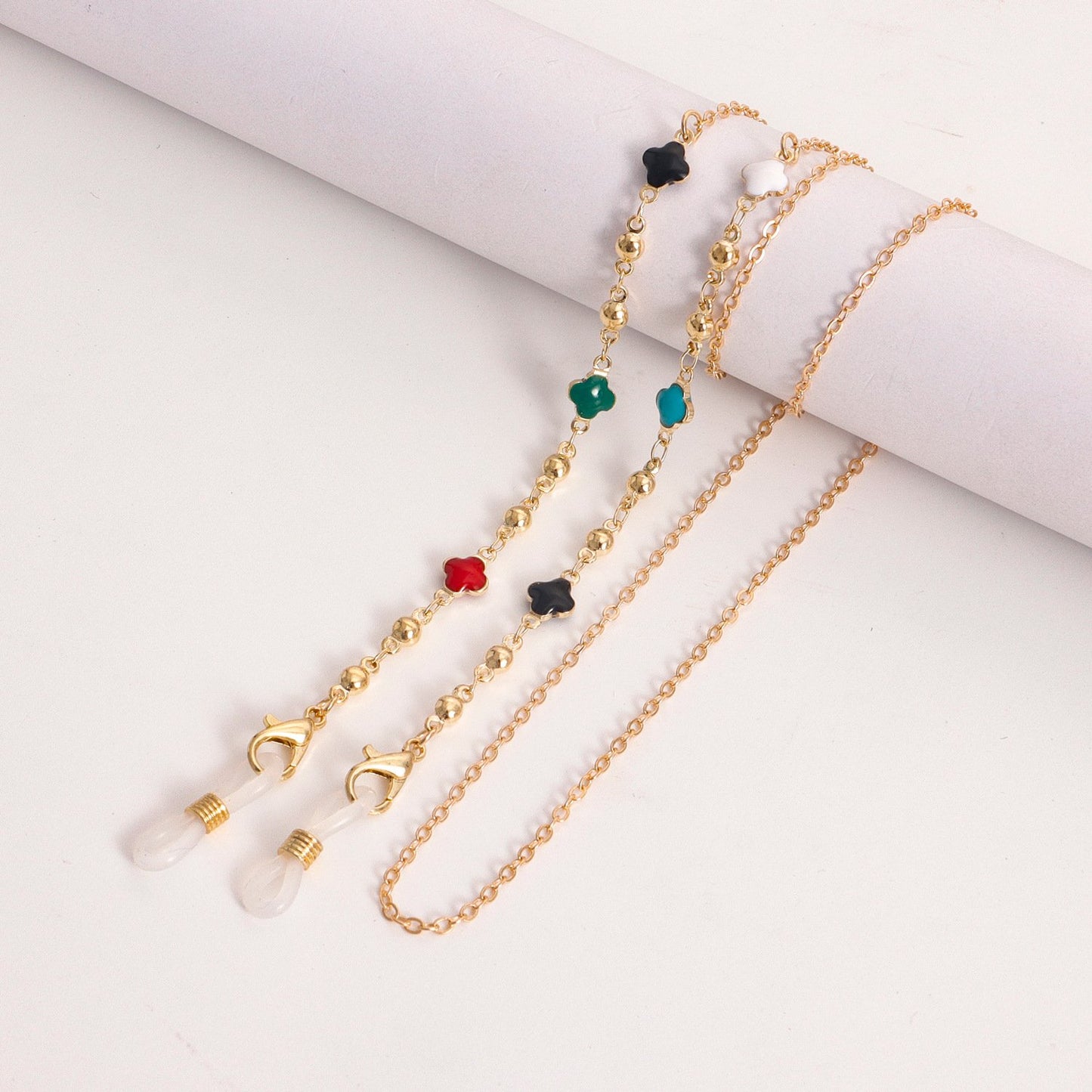 Accessories Mask Chain Glasses Chain Metal Glasses Chain Devil's Eye Mask Chain