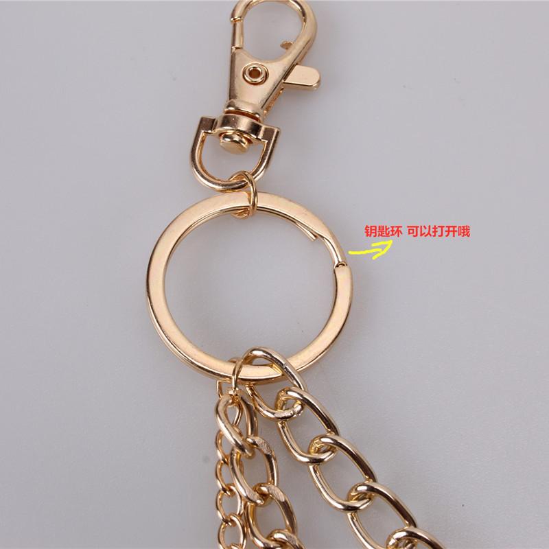 Metal pants chain personality waist chain punk hip-hop rock pants chain pendant night accessories waist chain