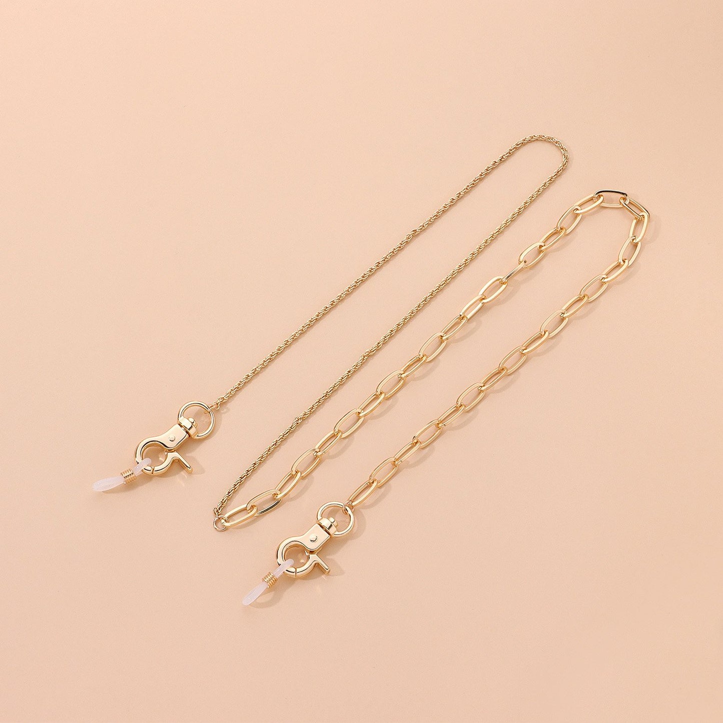 Jewelry simple temperament popular metal glasses chain fashion all-match mask anti-shake chain accessories