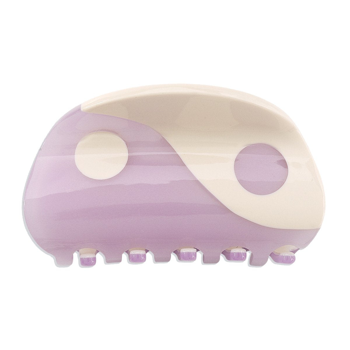 F4433 Acetic acid plate creative personality Tai Chi Yin Yang gossip grabbing clip hit color minority national disk hair shark clip