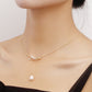 Jewelry Imitation Pearl Pendant Butterfly Necklace Niche Simple Fresh Sweet Natural Not Exaggerated Necklace