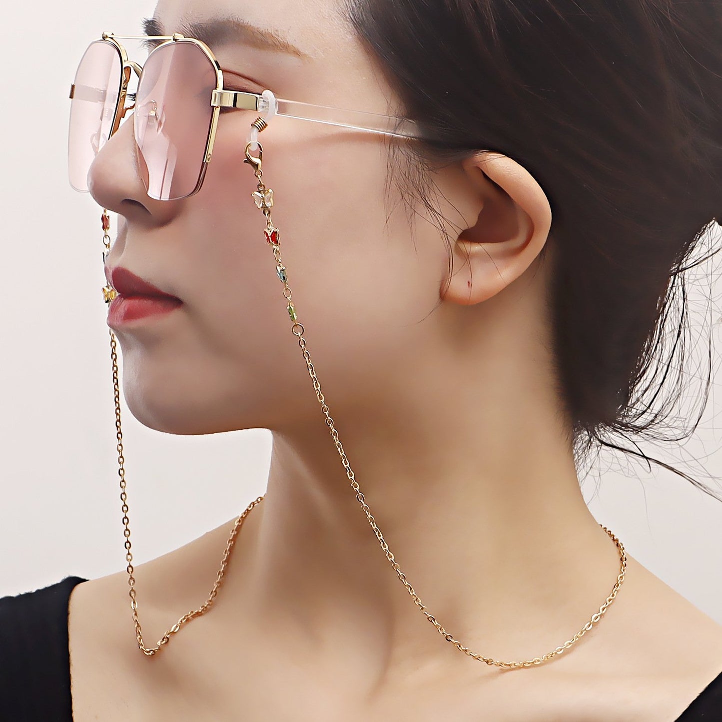Jewelry mask chain ins glasses non-slip rope fashion mask chain glasses chain jewelry