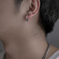 Men's Earrings Nose Ring Ear Clip Stainless Steel Versatile Trendy Punk Earrings Ornament Simple Personality