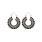 Jewelry Bohemian Ethnic Retro Hollow Carved Pattern Temperament Earrings Rhinestone Earrings