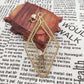 Rhombus mesh ear clip without ear piercing to wear exaggerated atmospheric night party stage accessories