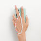 Jewelry Bohemia Stitching Colored Soft Pottery Imitation Pearl Phone Chain Handwoven Ornaments