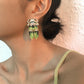 E848 Fashion Small Animal Diamond Tassel Earrings Original Creative Earrings Cute Earrings