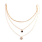 Ins Love Necklace Women's Exquisite Light Luxury Niche Design Sense Diamond Peach Heart Clavicle Chain Sweet Cool Spice Girl Accessories