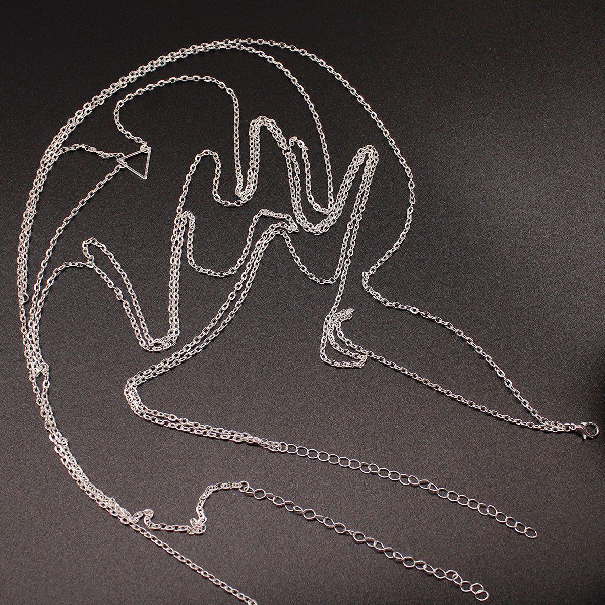 Jewelry Fashion Rear Triangle Body Chain Female Personality Versatile Creative Beach Decorations