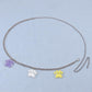 Jewelry bungee disco cool girl transparent jelly color acrylic bear pendant waist chain pants chain