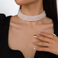N1536 French Elegant Necklace Pearl Temperament Light Luxury Necklace Fashion Dinner Party Necklace