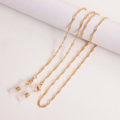 Mask chain glasses chain glasses chain mask chain glasses metal chain