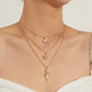 Jewelry fashion angel wings ballet girl personality necklace female retro temperament popular