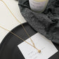 Frosty ins design tassel necklace stitching and pulling small gold ball titanium steel gold-plated clavicle chain