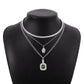 N1752 retro stacked multi-layered necklace palace simple niche necklace light luxury rhinestone necklace female
