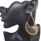 Mesh hand-wound large water drop ear clips can be worn with or without ear holes Free rubber ear pads for night parties