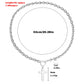 Jewelry punk exaggerated thick chain cross white mother-of-pearl pendant necklace female high-end clavicle chain
