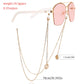 Jewelry acrylic glasses chain hanging chain glasses chain high sense mask chain ins mask chain