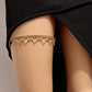 Fashion sexy leg chain street shot metal chain love thigh chain personality night elastic bandage leg ring female