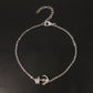 Personalized Anchor Pendant Anklet Beach Foot Jewelry