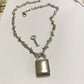 Necklace Jewelry Retro Punk Thorn Thorn Lock Necklace Frosty Trendy Hip Hop Necklace