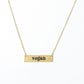 Jewelry strip hand-smeared Vegan personality vegetarian lifestyle pendant necklace