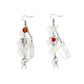 Jewelry Niche Creative Acrylic Butterfly Tassel Earrings Imitation Crystal Metal Pendant Earrings Women