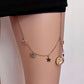 Jewelry Fashion Pentagram Moon Leg Chain Female Star Moon Pendant Thigh Chain Body Chain