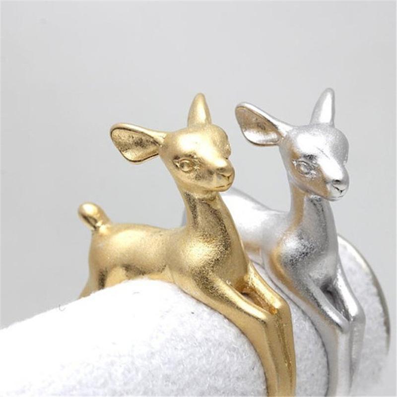 Popular New Joint Ring Fashion Simple Cute Fawn Ring