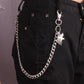 Simple chain single-layer punk pants chain personality indifferent street shot metal body chain jewelry