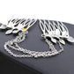 Jewelry leaf chain tassel hair band leaf hair comb insertion comb 2 yuan hair accessories
