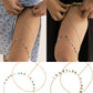 Jewelry Sexy Beach Round Tassel Body Chain Female Night Color Double Layer Chain Thigh Chain