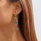 E9513 Fashion Personality Trend Goblet Stud Earrings Creative Design Geometric Diamond Earrings