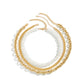 Jewelry Creative Simple Acrylic Bead Necklace Hip Hop Metal Aluminum Chain Clavicle Necklace
