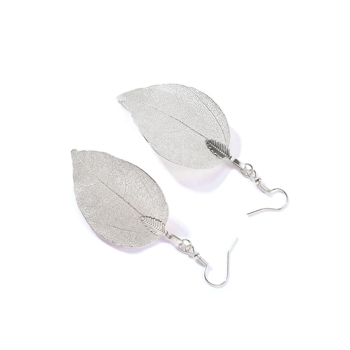 Jewelry Fashion Simple Leaf Pendant Earrings Ladies Personality Exaggerated Atmospheric Earrings