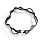 Jewelry sweet cool heart-shaped elastic double-layer thigh chain female personality night hollow metal foot decoration